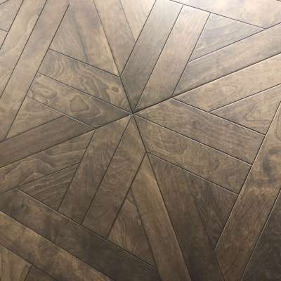 factory design oak parquet flooring engineered wood grey