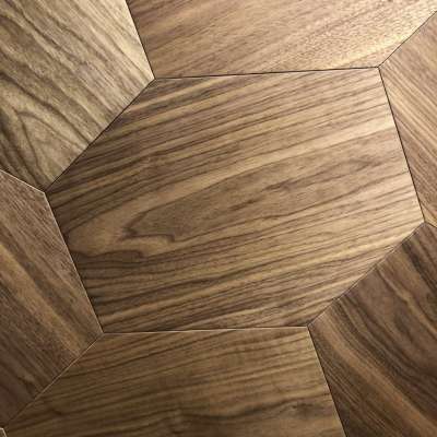 Huzhou design pattern  parquet flooring engineered wood walnut