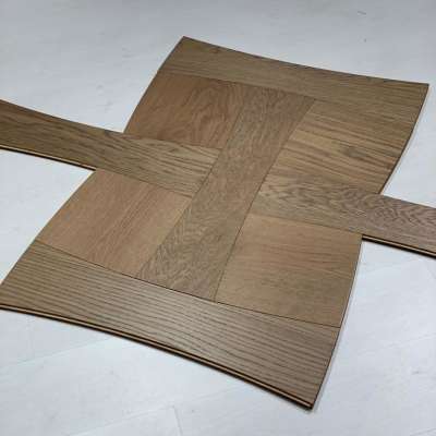 Huzhou design pattern  parquet flooring engineered wood oak