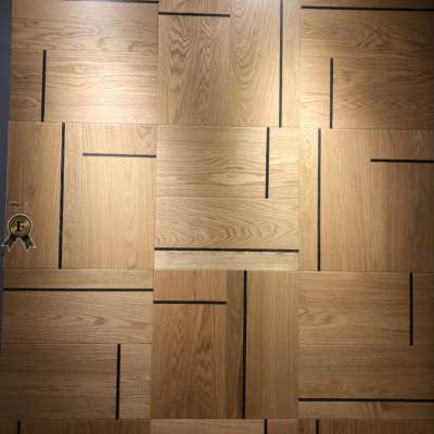 Huzhou design pattern  parquet flooring engineered wood oak