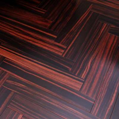 Jonhos ebony Herringbone Parquet Engineered Flooring