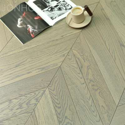 Jonhos Hot Sale chevron parquet flooring engineered wood oak